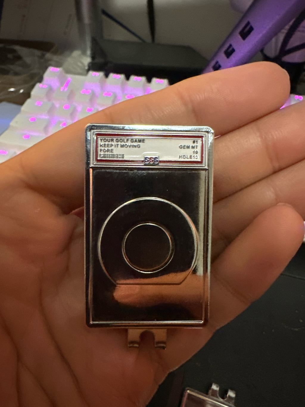 PSA Inspired Magnetic Hat Clip