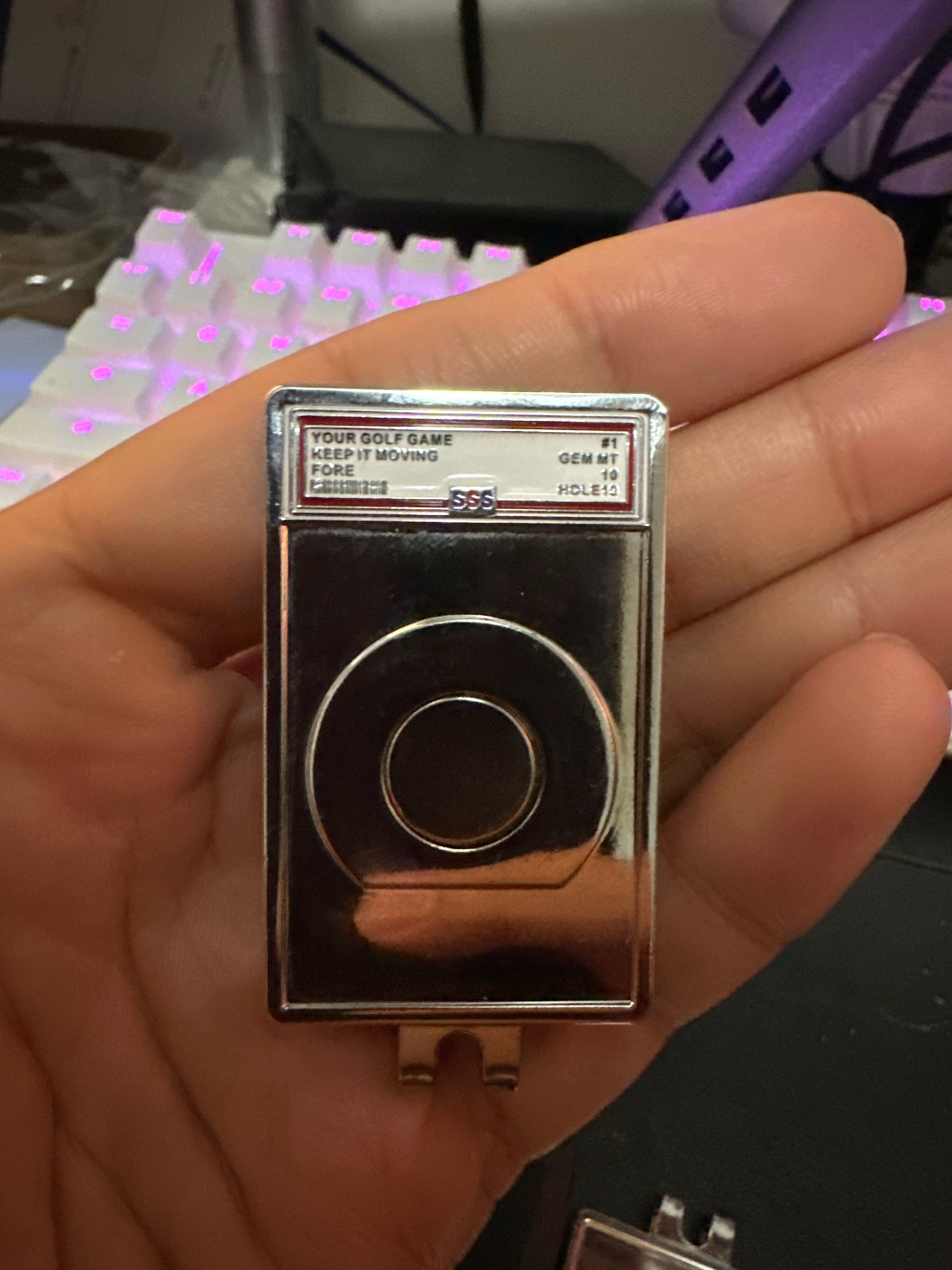 PSA Inspired Magnetic Hat Clip