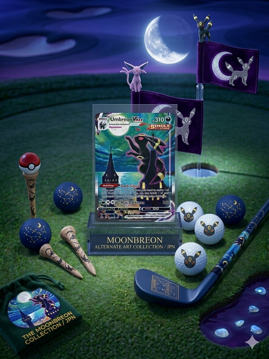 Moonbreon Inspired Golf Ball Marker