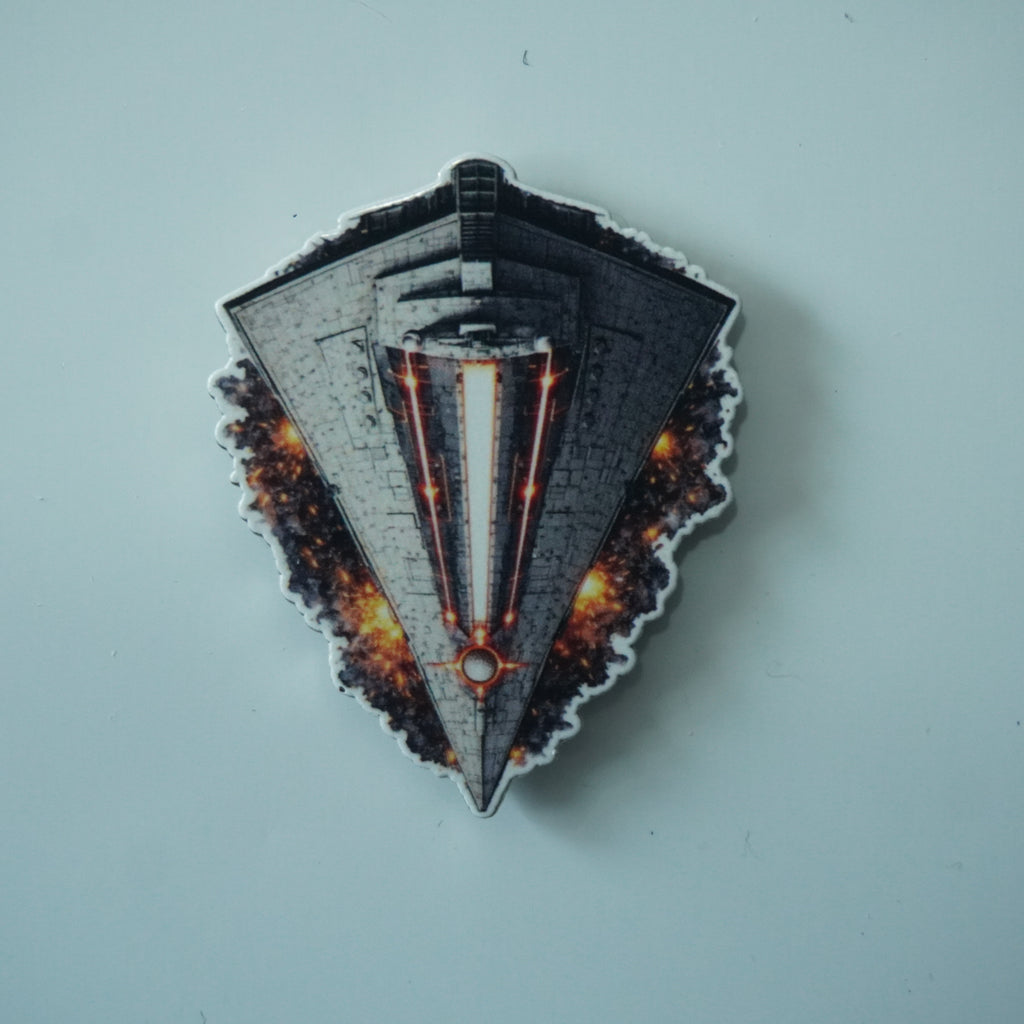 Star Destroyer Inspired Golf Ball Marker