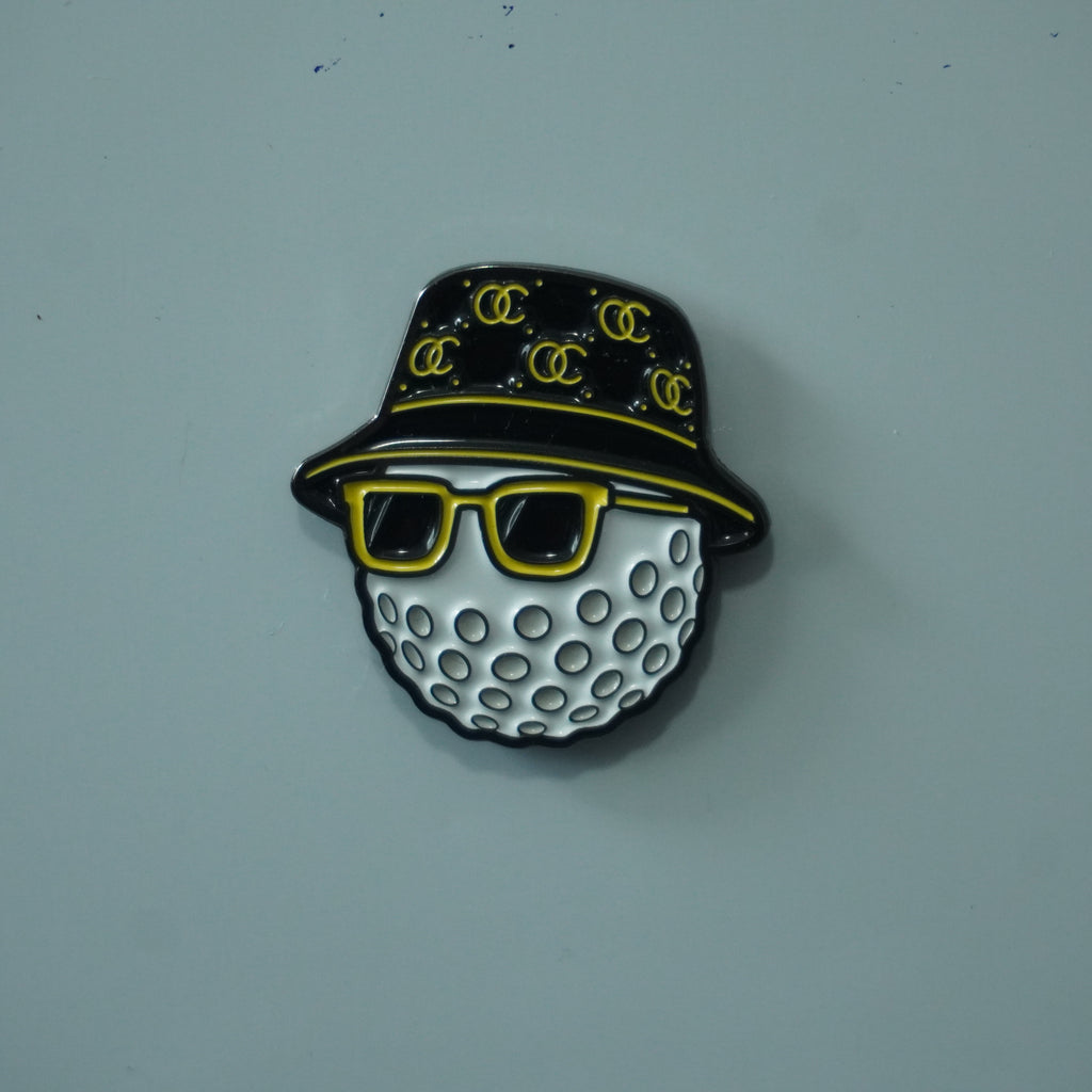 Luxury Hat Inspired Golf Ball Marker