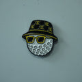 Luxury Hat Inspired Golf Ball Marker