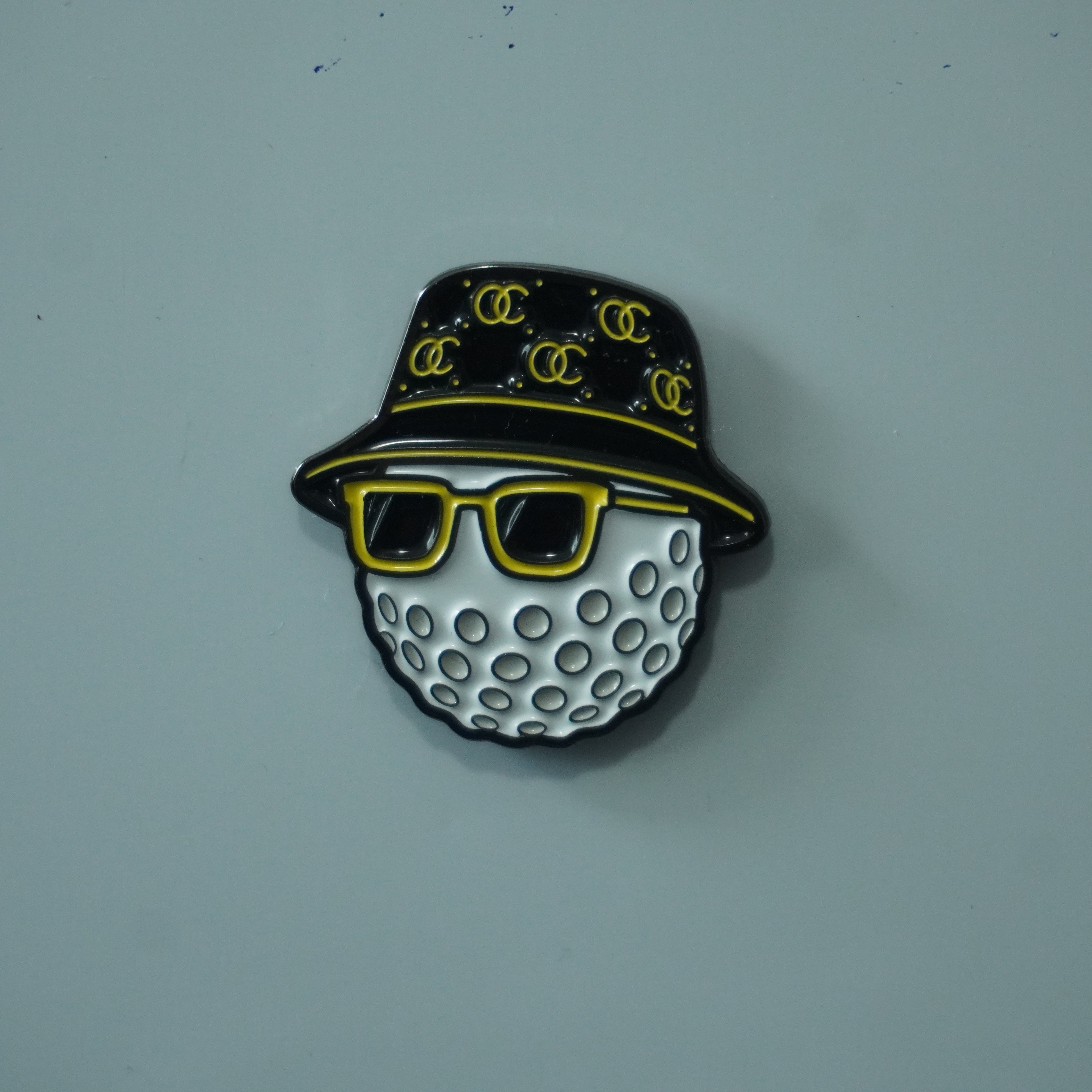 Luxury Hat Inspired Golf Ball Marker