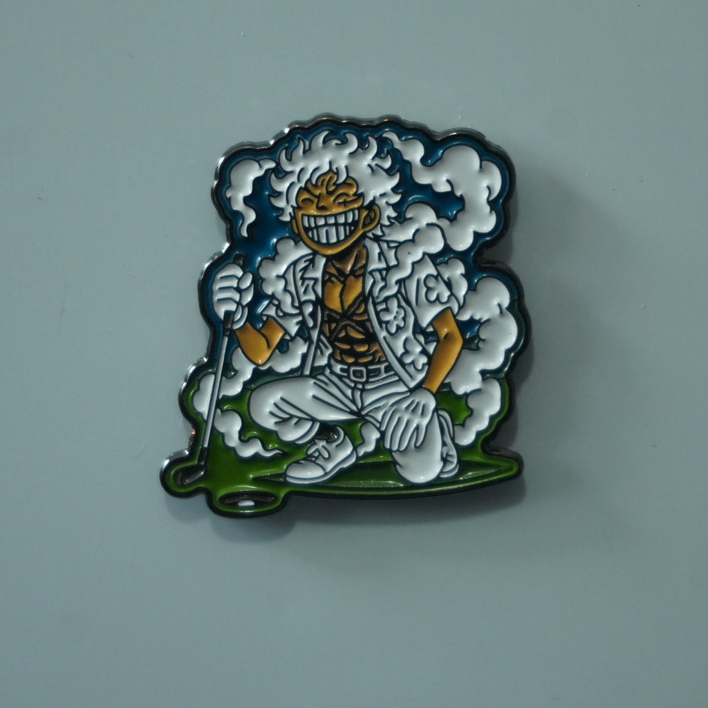 One Piece Luffy Inspired Golf Ball Marker Only