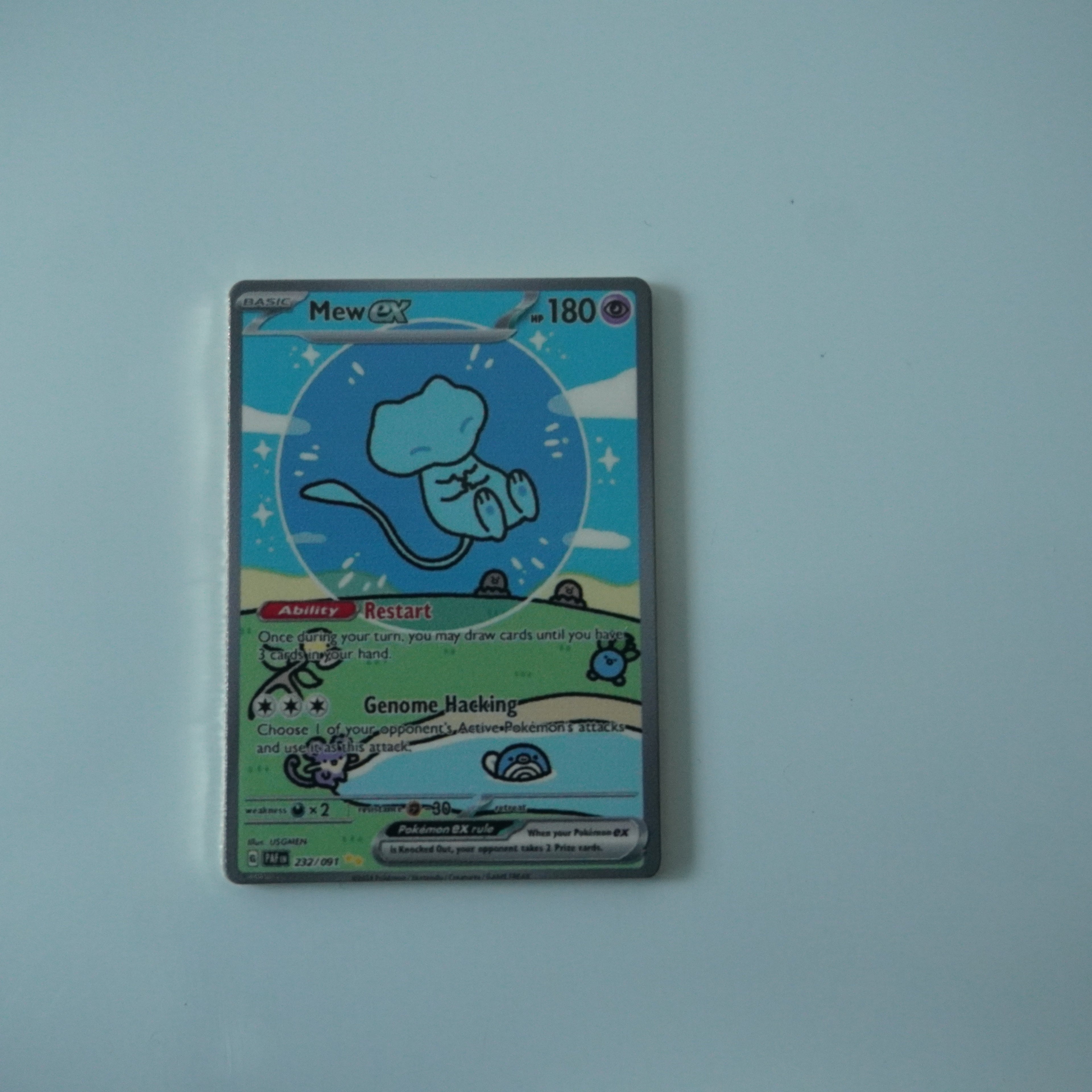 Bubble Mew Inspired Golf Ball Marker