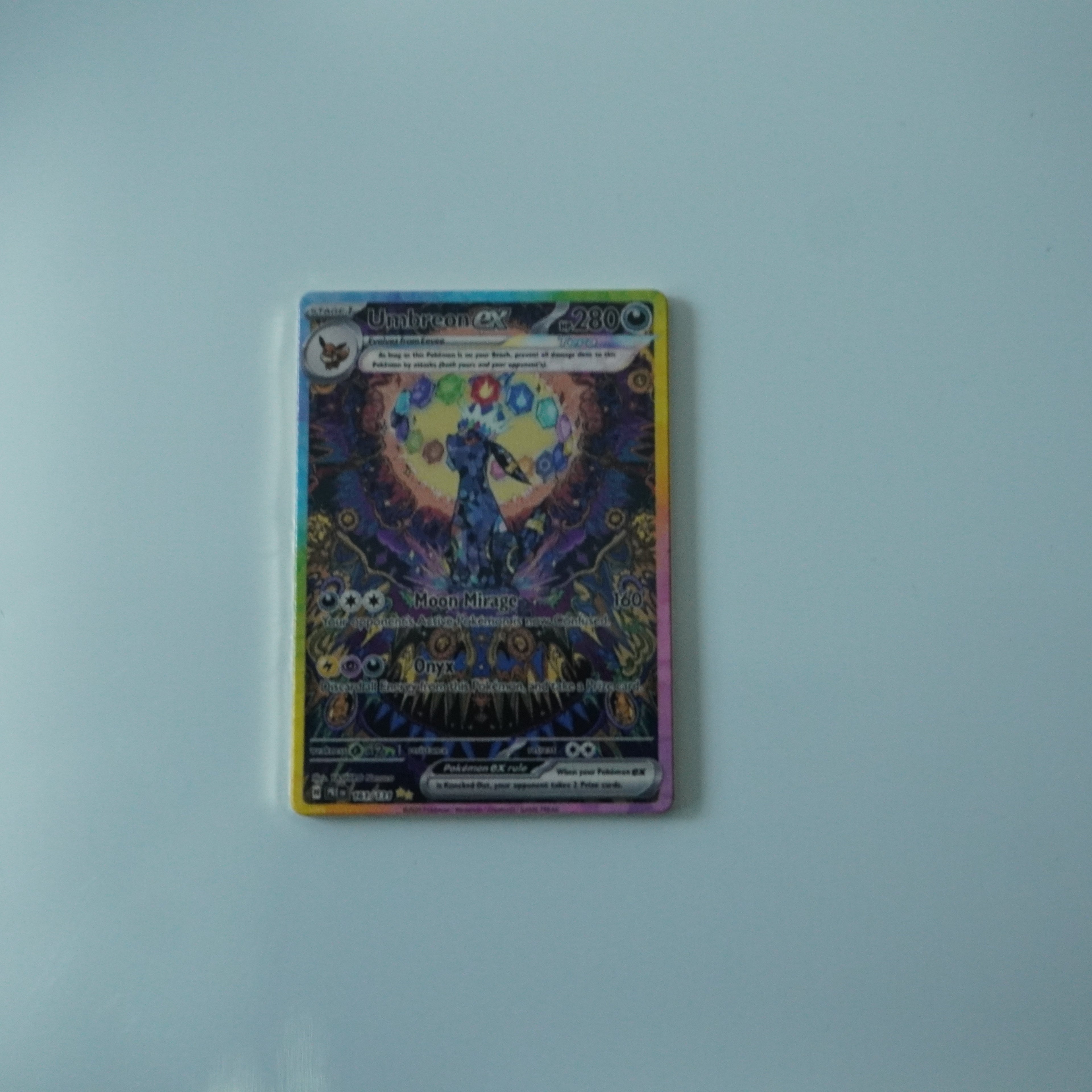 Prismatic Umbreon Inspired Golf Ball Marker