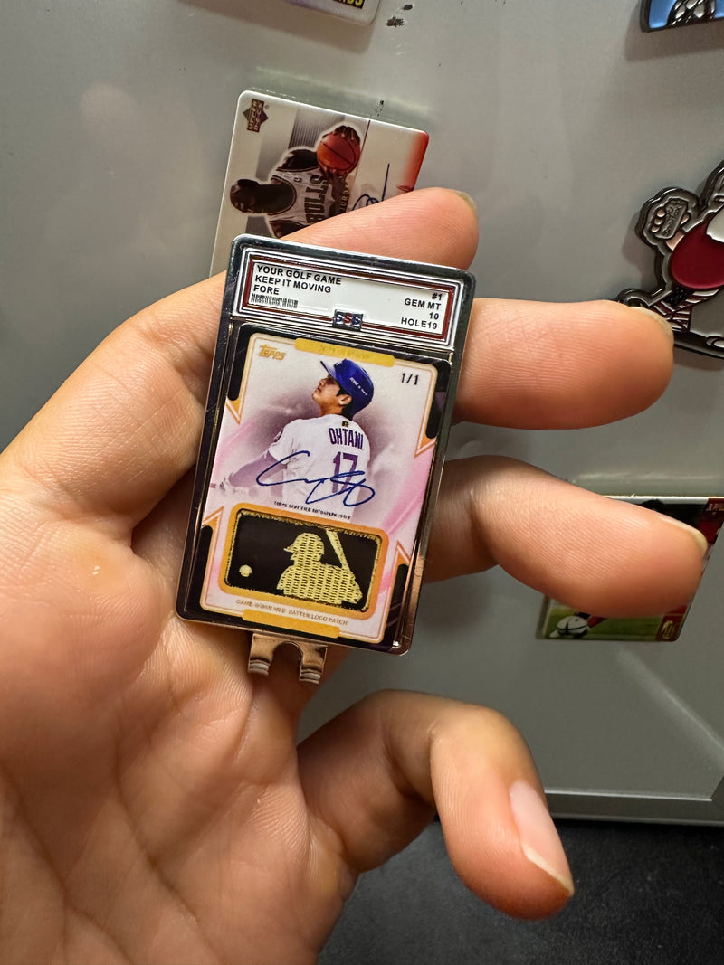 Ohtani Sports Card Inspired Golf Ball Marker Only