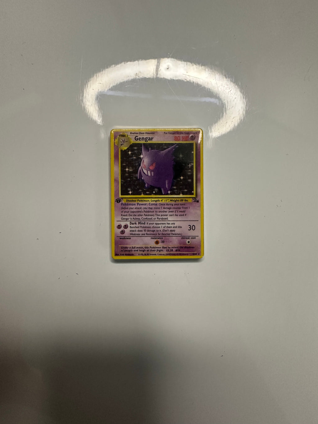 Original Gengar Inspired Golf Ball Marker