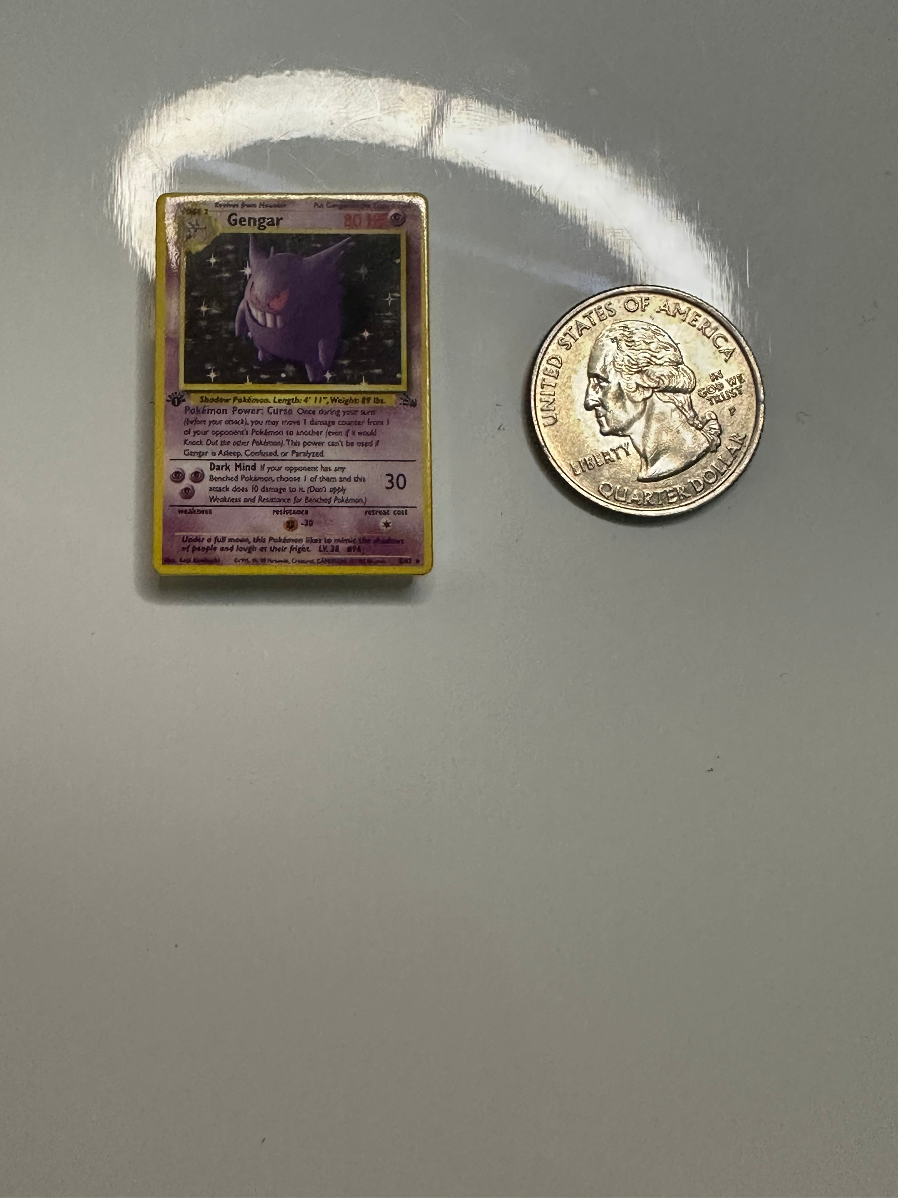 Original Gengar Inspired Golf Ball Marker